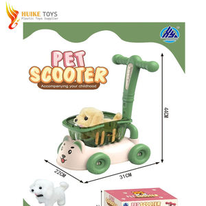 <span class=keywords><strong>2026</strong></span> नए इनडोर और आउटडोर खिलौने प्लास्टिक कार 4 पहियों को धक्का देते हुए बेबी वॉकर कार ग्लाइड बच्चे पशु कार पालतू - Product Image 1