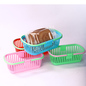 Exquisitas cestas de plástico para recoger frutas para fresas, cerezas, portátiles para almacenar suministros de supermercado, búsqueda mejorada - Product Image 3