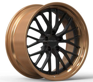 Nuevo diseño de alta calidad 17 a 24 pulgadas mate <span class=keywords><strong>bronceador</strong></span> Hot Wheels ruedas de aleación de coche cromo 20x9,0 ruedas forjadas 5x112 para S3 S4 S5 - Product Image 4