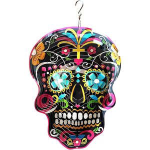 Molino de Viento Metálico 3D de 12 Pulgadas, Esculturas de Viento Mandala, Regalos Únicos, Decoración para Exteriores, Adorno Colgante para el Hogar y el Jardín - Product Image 1