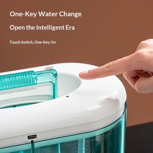 <span class=keywords><strong>Cambiador</strong></span> de Agua Automático para Acuario, Limpiador de Grava Eléctrico Recargable de 2000 mAh, Manguera de <span class=keywords><strong>Silicona</strong></span> Doble de 3000 ml para Pecera - Product Image 4