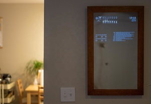 Lenovo — <span class=keywords><strong>miroir</strong></span> intelligent tuya 180, pour maison intelligente, avec android - Product Image 2