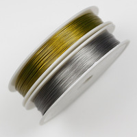 Vente en gros de composants et de trouvailles pour bijoux en fil de ressort en acier inoxydable DIY pour la fabrication de bijoux personnalisés