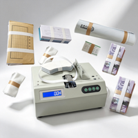 Machine à banderoller pour emballer autour de la taille, machine à sceller à chaud, petite machine à cercler pour regrouper étiquettes et cartes