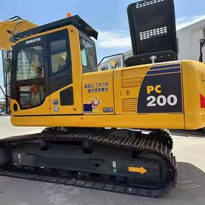 เครื่องขุดมือสองหนักอุปกรณ์ PC200รถตักดิน Komatsu PC200-6 PC200-7 PC200-8มือสอง - Product Image 4
