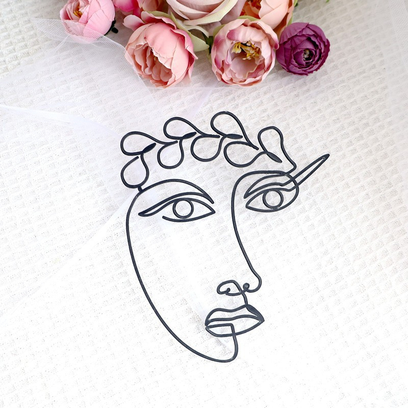 Feuilles Visage