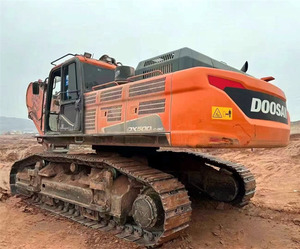 Excavatrice d'occasion de 50 tonnes, modèle original coréen, pour travaux de terrassement, avec fonction de forage de pierres, à vendre - Product Image 1