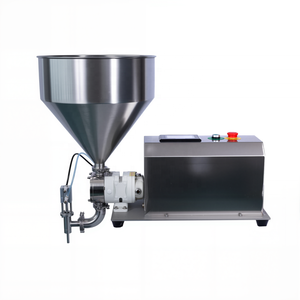 Machine de remplissage semi-automatique à pompe à rotor servo-moteur pour pâtes à haute viscosité, chocolat, sauce chili, pâte de sésame, crème cosmétique - Product Image 3