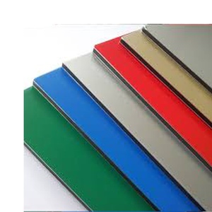 Panneau composite ACP/ACM en PVDF au design moderne, mur rideau en aluminium de 4mm pour la construction et <span class=keywords><strong>l</strong></span>'<span class=keywords><strong>immobilier</strong></span>, ignifuge de qualité A2 - Product Image 1