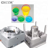 Molde de Inyección Personalizado para Cubeta de Agua de Plástico de 4L, Alta Precisión, Fabricante OEM/ODM Directo