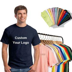 เสื้อยืดแขนสั้นคุณภาพสูงแบบเรียบสำหรับสั่งทำพิเศษ เสื้อยืดผู้ชายพิมพ์ลายคุณภาพสูงที่ปรับแต่งได้ - Product Image 1