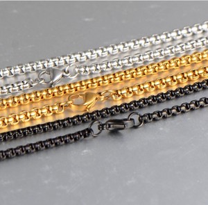 Collier chaîne personnalisé en acier inoxydable, bijou à la mode, vente en gros - Product Image 4