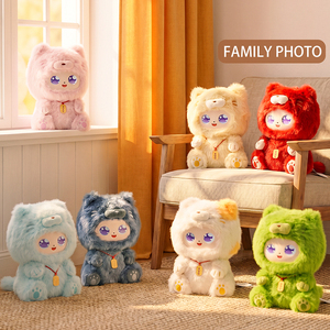 Jopark ODM Peluche AI Gatto Felice Blu di Piccole Dimensioni, Giocattolo Intelligente AI con Dialogo Multilingue, Ciondolo per Zaino, Regali di Compleanno - Product Image 5
