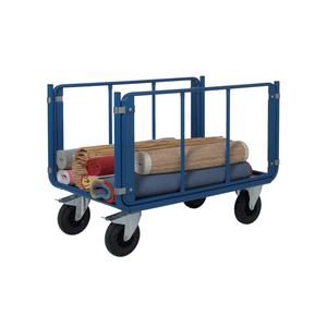 Zware Opvouwbare Metalen Handtrolley Kar Stapelbare Draad Container Voor Magazijn En Lading Opslag - Product Image 3