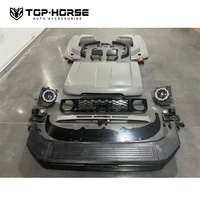 Land Cruiser LC70/76/79 Kit de mise à niveau Kit de carrosserie Facelift Phares de capot de pare-chocs