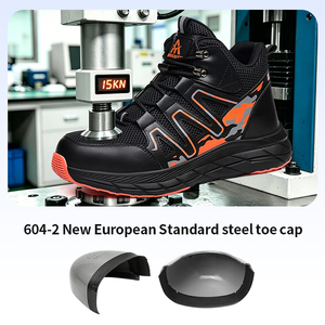 2026 Zapatos <span class=keywords><strong>de</strong></span> <span class=keywords><strong>Seguridad</strong></span> OEM para <span class=keywords><strong>Mujer</strong></span> y Hombre, Ligeros, Transpirables, Estilo Deportivo, Botas <span class=keywords><strong>de</strong></span> Trabajo, Anti-golpes, para Correr, Invierno, <span class=keywords><strong>de</strong></span> Gamuza y Lona con Pelo - Product Image 4