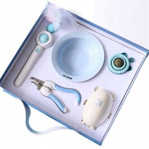 Luxury Pet-Specific High-Grade Safe Ceramic Snack Bowl Nail Clipper Cat Lick Fun Multi-Use Washable Sticky Hair <b>Gift</b> <b>Set</b> - Product Image 5