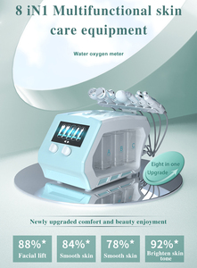 Appareil professionnel 9 en 1 de dermabrasion à l'eau, jet d'oxygène, soin du visage et des yeux, aqua peel, bulles d'oxygène, rajeunissement de la peau, machine de beauté pour salon SPA - Product Image 2