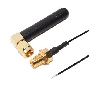 5ซม. ขั้วต่อ SMA <span class=keywords><strong>433</strong></span>/470/868/915MHz 3G 4G 2G GSM Lora เสาอากาศพร้อม SMA ไปยัง <span class=keywords><strong>ipx</strong></span>/u.fl RG113โคแอกเซียลเสาอากาศ WiFi - Product Image 4