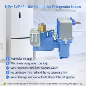 Valve d'entrée d'eau Da62-00914B 120V pour réfrigérateur Samsung, pièce de rechange électrique en plastique - Product Image 3