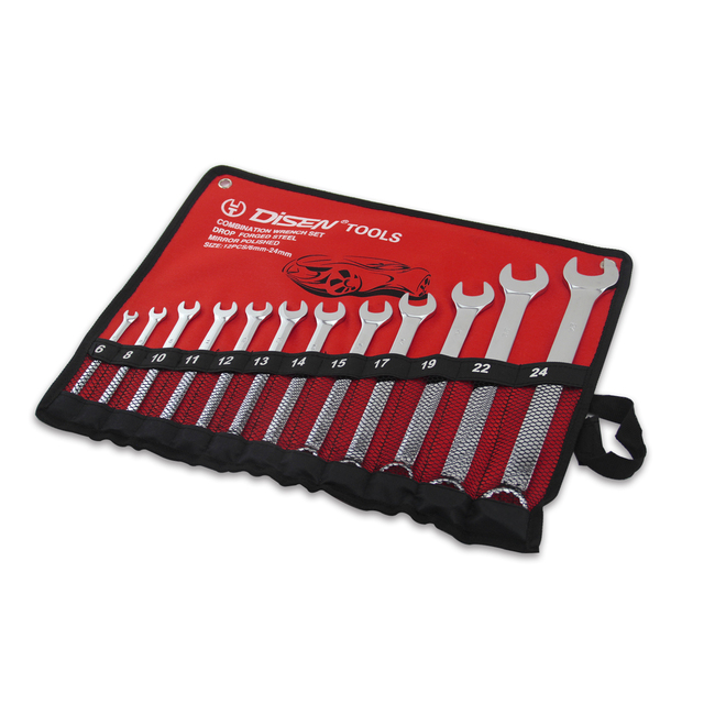 Chave Inglesa Juego De Llaves Inglesas Quick Repair Tool for Fine American Standard Mirror Combination Wrench Hanging Bag Set