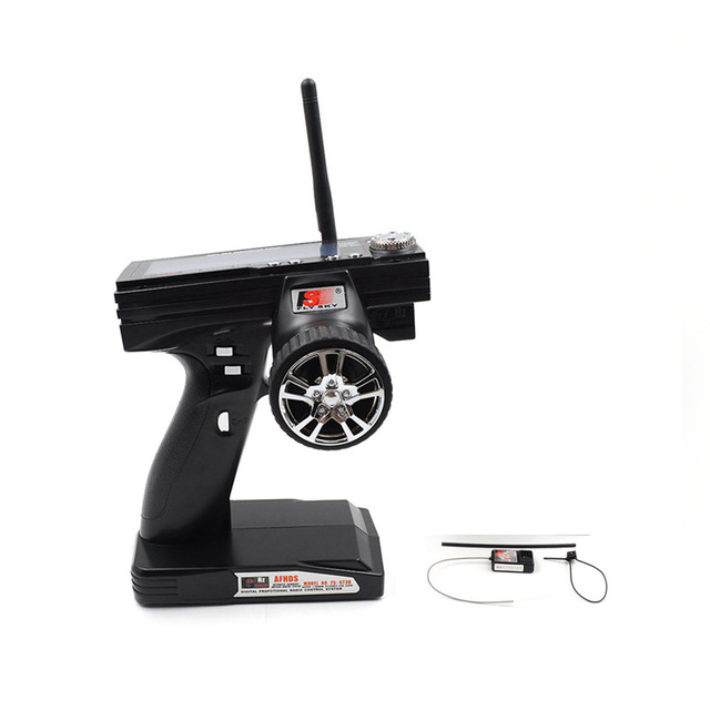 FLYSKY FS-GT3B Remote Control 3-channel GR3E Receiver 2.4G RC Vehicle and Boat Remote Control Vehicle Gun Control