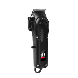 Tondeuse à <span class=keywords><strong>cheveux</strong></span> électrique professionnelle avec écran LCD, lame lavable, 4 peignes <span class=keywords><strong>de</strong></span> guidage, rechargeable par USB, faible bruit, pour barbiers et usage domestique - Product Image 4