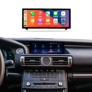 Voyeego Car DVD Player 10.25" 8 Core Android 13 Carplay Multimedia GPS Radio DVD Player Navigation for Lexus IS RC 2013-2019