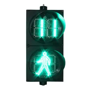 24V Verkeerslicht Signalen Voetganger Crossing Led Voetganger Verkeer Signaal Licht Verkeerslicht Countdown Timer