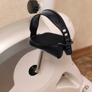 Pedales para <span class=keywords><strong>Bicicleta</strong></span> de Ejercicio en Interiores, BMX, MTB, Correa de PVC, Rodamiento de Bolas de 9/16'', Antideslizantes, Duraderos, de Plástico de Seguridad, Color Negro - Product Image 3