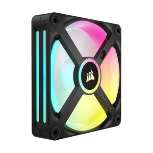 Ventilateur de boîtier Icue <span class=keywords><strong>Link</strong></span> Qx120, lot de 3, noir, 12 cm, avec contrôleur, quatre anneaux lumineux RGB, connexion intelligente - Product Image 5