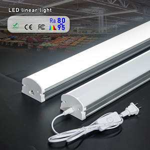 Alto Lumen 0,6/1,2/1,5/2,4 metros Colgando Industrial Lineal High Bay Light Led Linear Light - Product Image 3