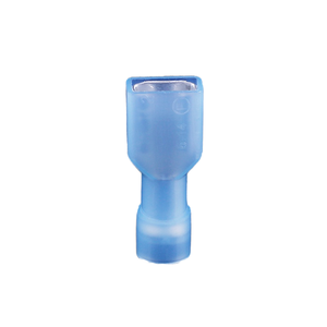 ขั้วปลายสายไฟตัวเมียหุ้มฉนวนไนล่อนขั้วต่อแบบ FDFNYD1-250ขั้วต่อแบบกดเย็นปลั๊กแบบสปริง187พร้อมปลอกทองเหลือง - Product Image 4