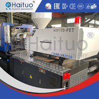 Machine de moulage par injection de préformes PET à économie d'énergie de 170 tonnes - Solution clé en main pour la ligne de production de préformes de bouteilles d'eau