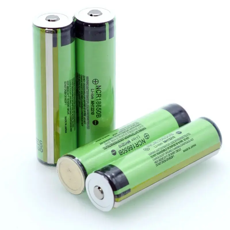 100% Original Panasanic NCR18650B 3400mAh 3,7 V wiederauf ladbare 18650 Batterie mit Schutz NCR18650B 3400mAh für Taschenlampe