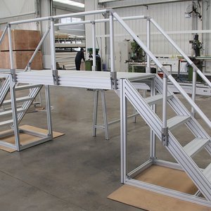 Chuangying Custom Heavy Duty Step <b>Ladder</b> Equipment Frame Support Mobile Work <b>Platform</b> 1000 Kg Load Capacity - Product Image 1