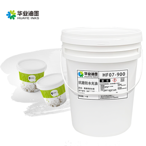 Inchiostri da stampa a base d'acqua antiusura e antigraffio a vernice impermeabile ad alta adesione per substrati laminati - Product Image 1