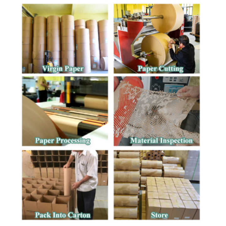 Customized Protective Cushioning - Kraft Honeycomb Paper