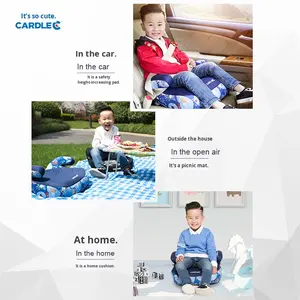 Siège auto <span class=keywords><strong>rehausseur</strong></span> pour enfant <span class=keywords><strong>3</strong></span>-12 ans, portable, interface <span class=keywords><strong>Isofix</strong></span> rigide, plastique, capacité de charge 15-36 kg - Product Image 5