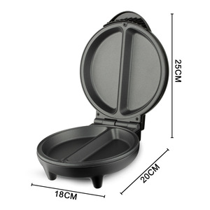 เครื่องทำไข่เจียวไฟฟ้าแบบพกพา แผ่นก้นลึกเคลือบสารกันติด สำหรับทำอาหารเช้า ของว่าง ขนมหวาน - Product Image 6