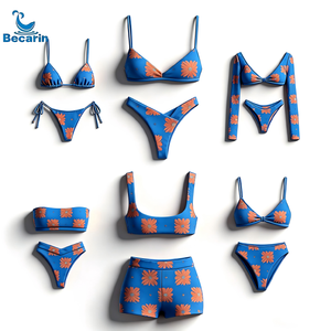 ملابس سباحة مخصصة للشاطئ للنساء ، ملابس سباحة نسائية ، تخفيضات كبيرة ، ملابس سباحة مطبوعة مخصصة ، بكيني من قطعتين مكسوة بمكسوة بمكسوة بمكسوة بمكسوة بمكعتان - Product Image 2
