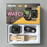 Reloj Inteligente C29 Pro de Bajo Precio, Monitor de Salud, Llamadas Bluetooth, Relojes Inteligentes para Deportes al Aire Libre, Rastreador de Actividad Física, Smartwatch para Hombre