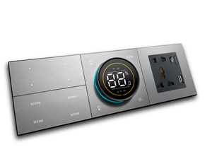 Moes Smart Switch Module <strong>Zigbee</strong> with Voice Control Scene Mode for Easy Smart Home Setup Using Recessed Mount Installation - Product Image 2