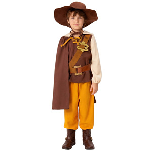 Conjunto de Disfraz Medieval para Niños Jiedi, Vestido de Corte Europeo Vintage, Ropa para Actuaciones de Carnaval y Halloween - Product Image 2
