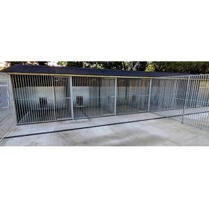 10x10x6 pies cómodas cajas de animales grandes para exteriores/casa de mascotas de alambre soldado barato/perreras y jaulas para perros de patio trasero con eslabones de cadena - Product Image 6