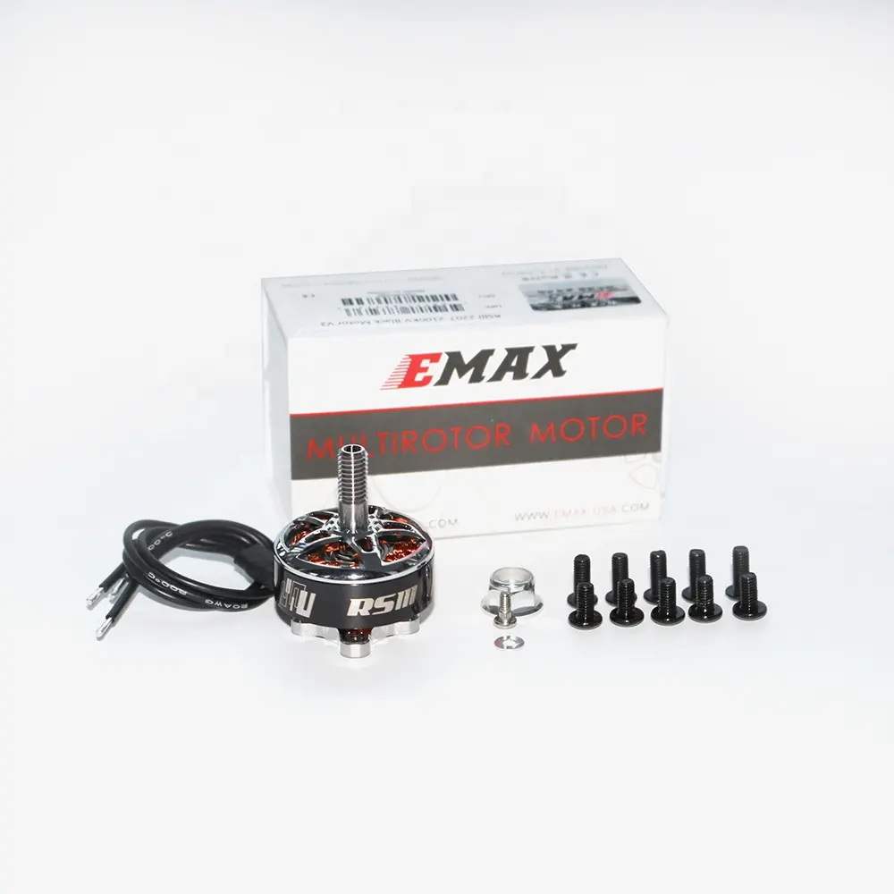 Emax RSIII 2207 FPV Racing Mini Motor 1800KV 2100KV 2500KV Motor sem escovas RC Drone DIY Peças