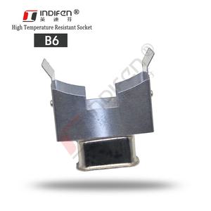 Câblage en céramique prise de courant haute température mâle femelle connecteur <span class=keywords><strong>four</strong></span> électrique prise de courant 35A B6 - Product Image 4