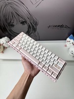 Clavier d'ordinateur à domicile de bureau de dessin animé personnalisé en gros rétroéclairé USB filaire/sans fil clavier de jeu mini clavier