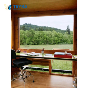 Fenêtre fixe en <span class=keywords><strong>PVC</strong></span> de style artisanal TRYBA de qualité supérieure, résistante au vent, garantie 5 ans, pour cour - Product Image 2