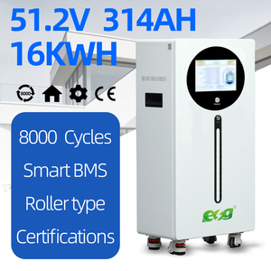ESG 16kWh Touchscreen Split Home Energy Storage System 51.2V 314AH Roller <b>Battery</b> Active Balancing BMS CAN Solar Power - Product Image 2